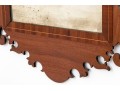 American Chippendale Mahogany Looking Glass, Ca. 1780-1800