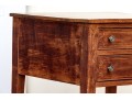 Federal Style Mahogany Inlaid Two Drawer Work Table