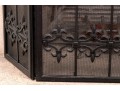 Heavy Quality Fireplace Spark Screen In Three Sections