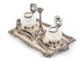Horace Woodward & Co. LTD, Sterling Silver Ink Stand, London Ca. 1890