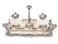 Horace Woodward & Co. LTD, Sterling Silver Ink Stand, London Ca. 1890
