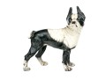 Antique Cast Iron Hand-painted Boston Terrier Doorstop