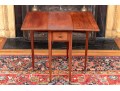 Antique Satinwood Inlaid Mahogany Gateleg Table, Ca. 1900-20