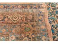 Antique Persian Hand-Knotted Wool Carpet, 11'-10