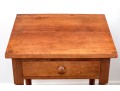 American Sheridan Cherry Single Drawer Work Stand, Ca. 1830-50 