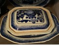 Collection Of Fifty-two Pieces Of Chinese Export Blue And White Porcelain