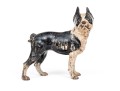 Antique Cast Iron Hand-painted Boston Terrier Doorstop