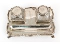 Charles Stuart Harris Sterling Silver Ink Standish, London Ca. 1897