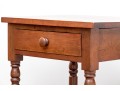 American Sheridan Cherry Single Drawer Work Stand, Ca. 1830-50 