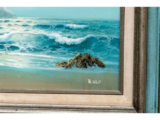 B. Ulf Acrylic On Canvas, Ocean View