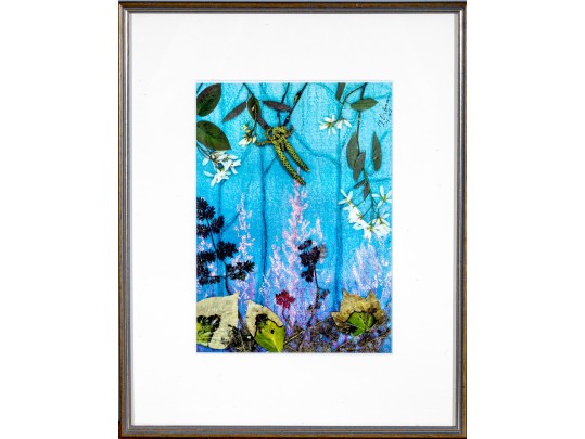 Print After An Original Painting Of Foliage