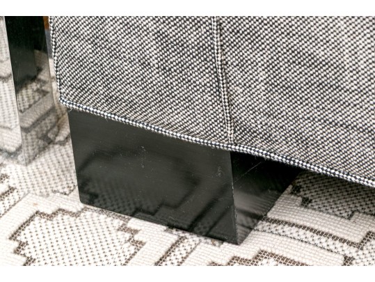 Handsome Narrow Upholstered Settee