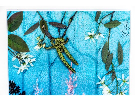 Print After An Original Painting Of Foliage
