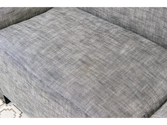 Handsome Narrow Upholstered Settee