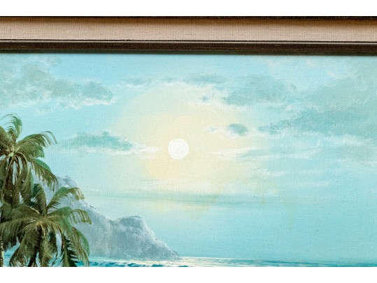 B. Ulf Acrylic On Canvas, Ocean View