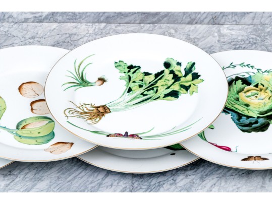 Set Of Six Chelsea House Decorative Ceramic Plates
