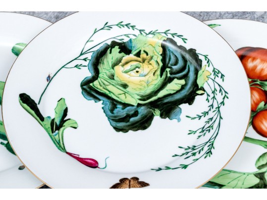Set Of Six Chelsea House Decorative Ceramic Plates