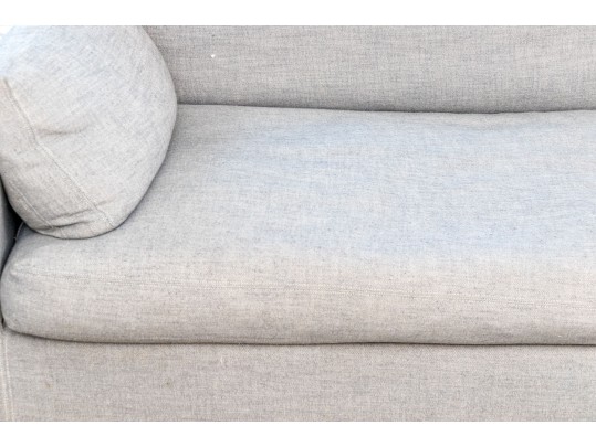 Restoration Hardware Belgian Classic Arm Roll Slip Covered Sofa