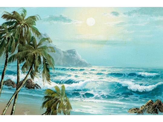 B. Ulf Acrylic On Canvas, Ocean View