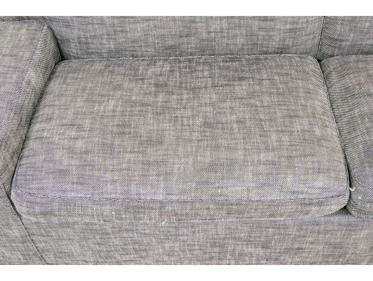Handsome Narrow Upholstered Settee