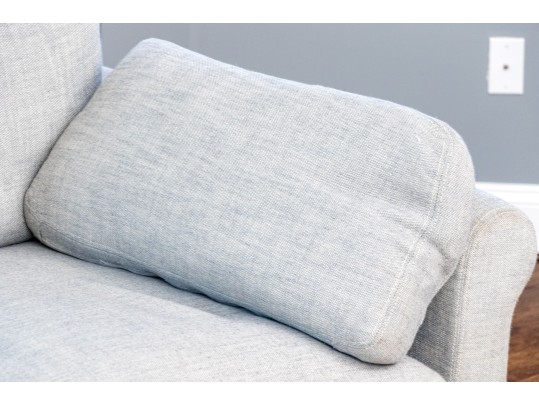 Restoration Hardware Belgian Classic Arm Roll Slip Covered Sofa