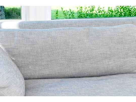Restoration Hardware Belgian Classic Arm Roll Slip Covered Sofa