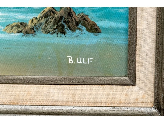 B. Ulf Acrylic On Canvas, Ocean View