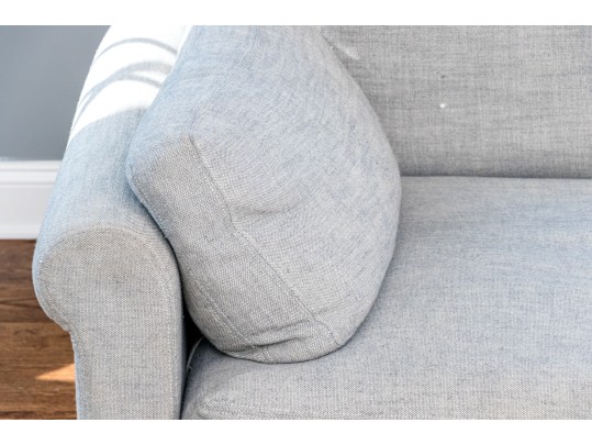 Restoration Hardware Belgian Classic Arm Roll Slip Covered Sofa