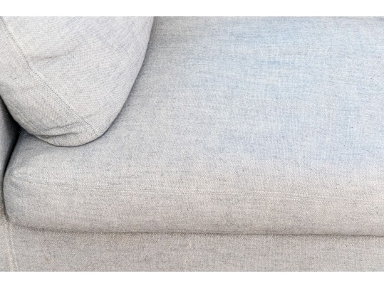 Restoration Hardware Belgian Classic Arm Roll Slip Covered Sofa