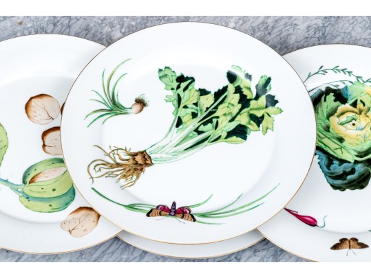 Set Of Six Chelsea House Decorative Ceramic Plates