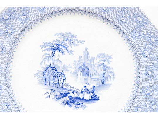 Variety Of Blue And White Transferware China Incl. Johnson Bros, Wedgwood, Formosa
