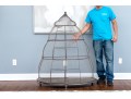 Fantastic Vintage Wire Birdcage With Removable Trays
