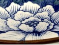 Large Japanese Sun Ceramics Toyo Koi Fish Ceramic Bowl