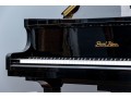 Pearl River Baby Grand Black Lacquered Piano With Piano Stool