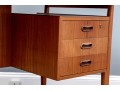 Mid Century Vintage Danish Teak Desk, Attributed To Arne Vodder