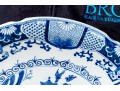 Chinese Export Blue Willow Porcelain Charger, 20th C.
