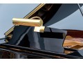 Pearl River Baby Grand Black Lacquered Piano With Piano Stool