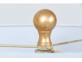 Chic Pair Of Safavieh Gilt Finished Table Lamps