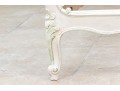 Pair Of Chic French Style Carved And Painted Twin Bed Frames, Ca. 1920