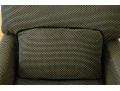 Custom Upholstered Club Chair With Ottoman