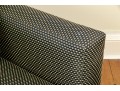 Custom Upholstered Club Chair With Ottoman