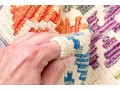 Hand Woven Wool Pakistan Kazak Carpet, 4' X 6', New