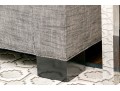 Handsome Narrow Upholstered Settee
