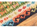 Hand Woven Wool Pakistan Kazak Carpet, 4' X 6'-4