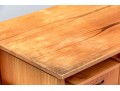 Mid Century Vintage Danish Teak Desk, Attributed To Arne Vodder