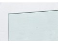 Contemporary Glass And Steel Firescreen 