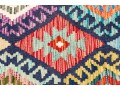 Hand Woven Wool Pakistan Kazak Carpet, 4' X 6', New