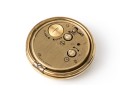 Tiffany & Co. Round Gold Tone Travel Alarm Clock