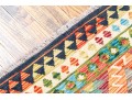 Hand Woven Wool Pakistan Kazak Carpet, 4' X 6'-4