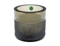 Tiffany & Co. Candle Holder In Smoky Crystal, Boxed